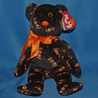 Ty Beanie Baby Yikes - Mwmt (bear Hallmark Exclusive 2006) Halloween