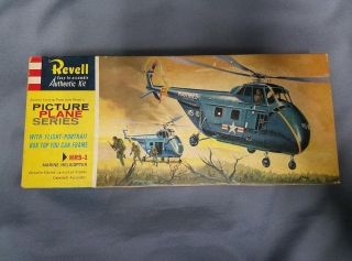 Revell H181 Sikorsky Hrs - 1 Marine Helicopter,  Complete Kit,  1/48th Scale