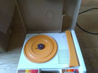 Fisher Price Record Player Model 825 Vintage 1978 Kids Phonograph Turntable 45 