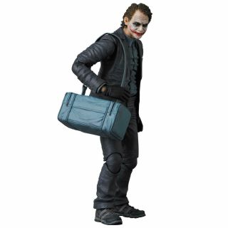 Flawed Box Batman Dark Knight Trilogy Joker Bank Robber Maf Ex Action Figure