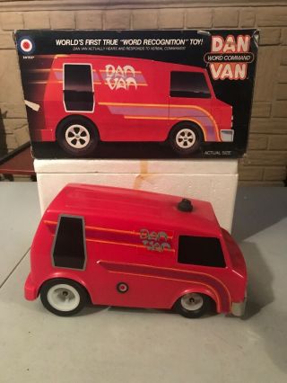 Vintage 1979 Entex Electronics Word Command Dan Van With Box