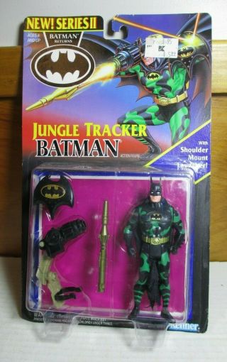 1993 Dc Batman Returns Movie Moc 5 " Jungle Tracker Batman Action Figure Kenner
