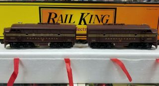 Mth Trains Rail King F3aa Diesel Set Proto Sound Pennsylvania 30 - 2130 - 1 O Scale