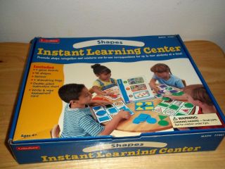 Lakeshore Shapes Instant Learning Center Ages 4,  Learning,  Playing,  Educational