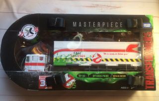 Sdcc 2019 Hasbro Transformers Ghostbusters Mp - 10g Optimus Prime Ecto - 35 In - Hand