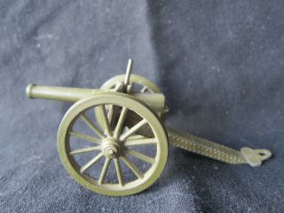 Vintage Britains Toy Lead Soldiers Gun Of Royal Artillery 1263 Cannon