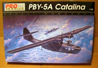 Pro Modeler 1/48 Pby - 5a Catalina Wwii Us Navy Patrol Flying Boat Detailed Oop