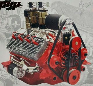 1:6 Gmp Limited Edition Ford Flat Head V8 Hot Rod Engine 7502 Read