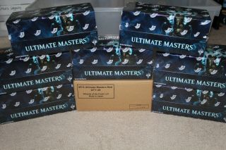 Ultimate Masters Booster Box - Mtg - Factory - With Topper
