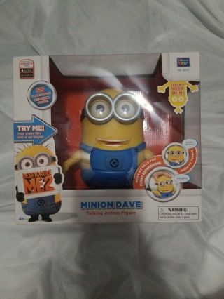 Despicable Me 2 Minion Dave Laughing 8 " Action Figure 20011