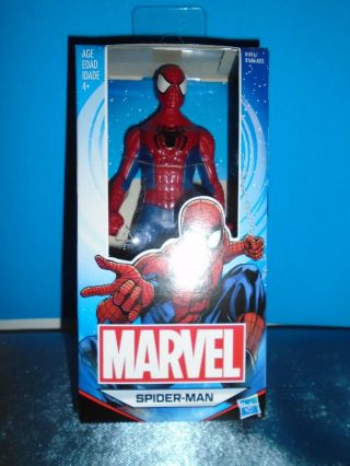 Hasbro Marvel Spiderman Comic Toy Action Figure 4,  Red White Blue