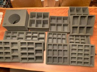 Battle Foam Half - Size Trays For Warmachine/hordes