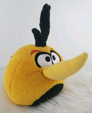 Commonwealth 2012 Angry Birds Bubbles Yellow Bird Plush No Sound 8 " Tall