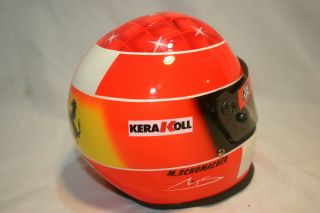 Michael Schumacher Helmet.  1:2 Scale.  Ferrari F1 2000 Season.  HELMET ONLY. 6