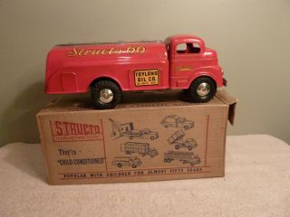 Structo 66 No.  866 Windup Gasoline Truck 1950 