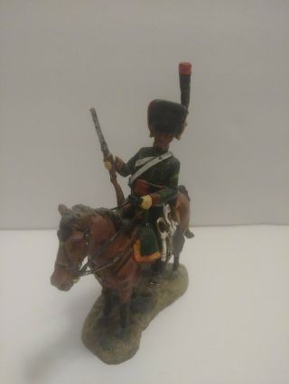 DEL PRADO FRENCH TROOPER NAPOLEON ' S IMPERIAL GUARD CHASSEURS 1809 MOUNTED 2