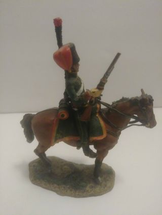 DEL PRADO FRENCH TROOPER NAPOLEON ' S IMPERIAL GUARD CHASSEURS 1809 MOUNTED 4