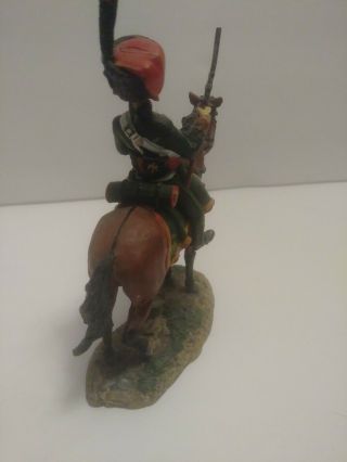 DEL PRADO FRENCH TROOPER NAPOLEON ' S IMPERIAL GUARD CHASSEURS 1809 MOUNTED 5