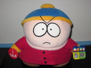 Rare South Park Talking Eric Cartman Plush Toy Doll Figure By Fun 4 All Mwt