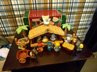 Fisher Price Little People Christmas Story Or Nativity Set