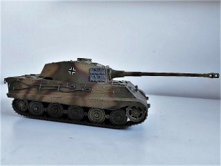 Built 1/35 Award Winner German Ss Div Konigstiger,  Recommended For Collect