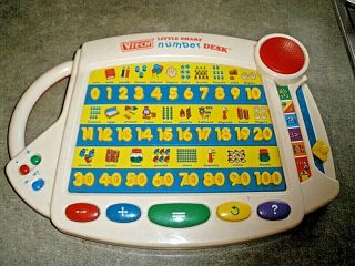 Vtech Little Smart Numbers Desk Talking Electronic Learning Toy - 6 Activities