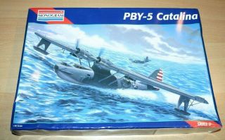 42 - 5609 Monogram 1/48th Scale Consolidated Pby - 5 Catalina Plastic Model Kit