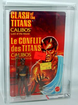 1980 Mattel Clash Of The Titans Calibos 3 3/4 " Figure French Canadian Moc Afa 80