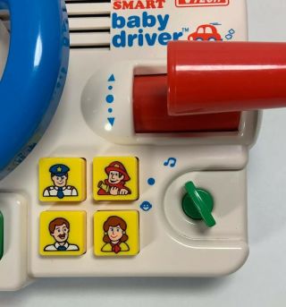 Vintage Toy - VTECH - Talking Little Smart - Baby Driver 5