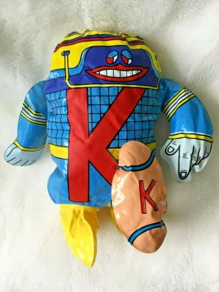 1971 Vintage Letter People Inflatable - K - No Leaks Style Blow Up Toy