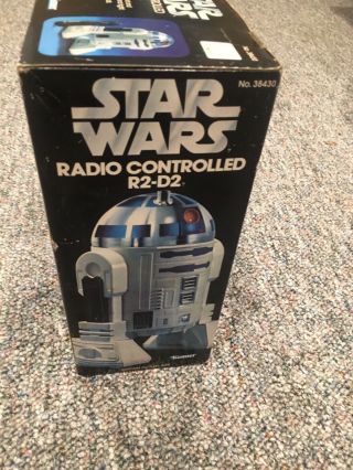 Vintage 1978 Kenner Star Wars Radio Controlled R2 - D2 W/ Box 4