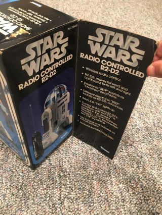 Vintage 1978 Kenner Star Wars Radio Controlled R2 - D2 W/ Box 6