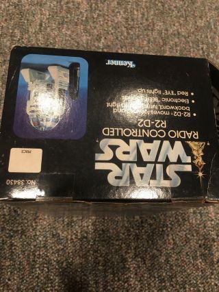 Vintage 1978 Kenner Star Wars Radio Controlled R2 - D2 W/ Box 7