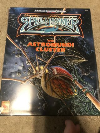 Advanced Dungeons & Dragons - Astromundi Cluster - Spelljammer - 1087 - 2nd Ed