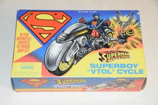 1995 Superman Man Of Steel Superboy Vtol Cycle Kenner 1995 Motorcycle Toy
