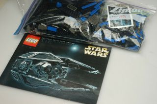 Lego Star Wars Ucs Tie Interceptor 7181 Complete Without Box - 2000