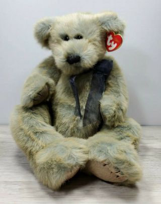 Ty Classic Plush - Belvedere The Bear (16 Inch) - Stuffed Animal Toy Nwmt