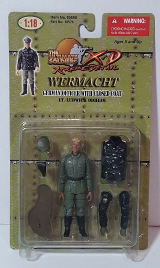 21st Century Toys 1:18 German Wermacht Officer Infantry Lt.  Ludwick Nisb