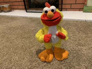 Elmo Sesame Street Chicken Dance Singing 14 " Fisher Price Toy
