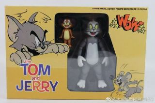 Dasheng Model Tom And Jerry 1:12 Toy Collectible Moveable Doll Action Figure Set