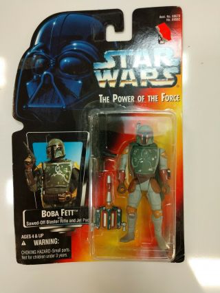 Kenner Star Wars The Power Of The Force: Boba Fett Action Figure