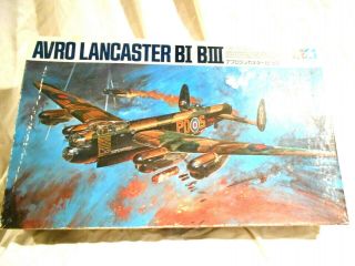 Tamiya Avro Lancaster B1/b111 - Box/complete/unbuilt/decal & Instructions