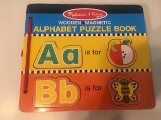 Melissa And Doug Alphabet Puzzle Book