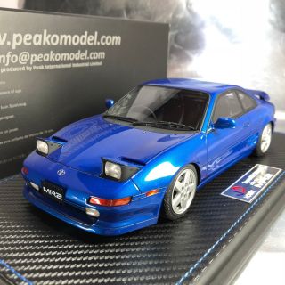 1/18 Peako Jp Hobby 82405 Toyota Mr2 Sw20 1995 Revision 3 Azure Blue