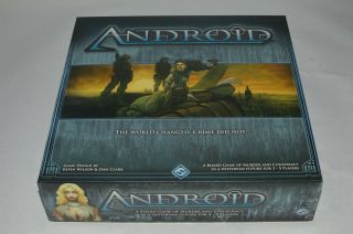 Euc Android Game W/ 2 Expansion Promo Cards By Fantasy Flight Games Ff Ffg