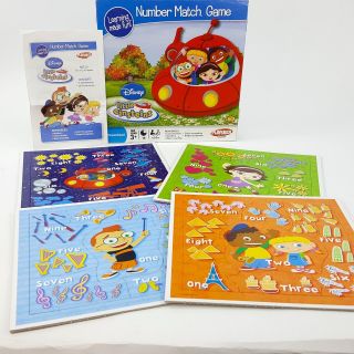 Disney Little Einsteins Number Match Game Playskool Learning Preschool Complete