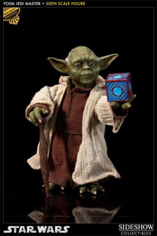 Sideshow Collectibles Yoda Jedi Master Exclusive Star Wars 5.  5 " Action Figure