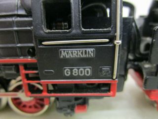 Vintage MARKLIN G 800 LOCOMOTIVE WITH TENDER With BOX & INSTRUCTIONS 3