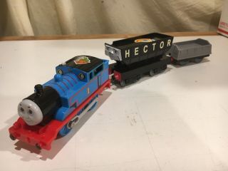 Motorized Thomas With Hector And Log Car For Thomas And Friends Trackmaster