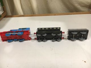 Motorized Thomas with Hector and Log Car for Thomas and Friends Trackmaster 7